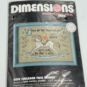 Dimensions Counted Cross Stitch Kit vintage 1989